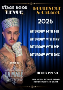 The Stage Door Revue Burlesque & Cabaret - May 2026